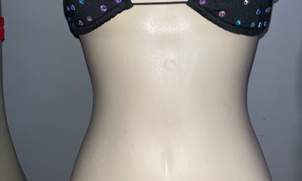 Micro 2 piece with rhinestones 